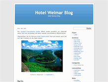 Tablet Screenshot of hotel-weimar.org